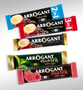Arrogant coffee and tea products